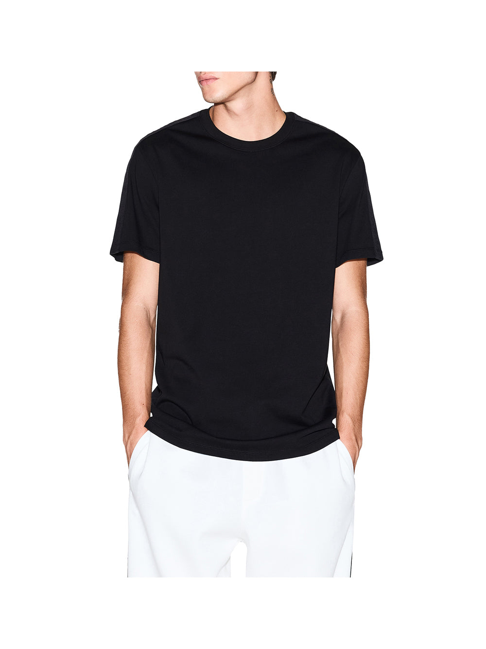 A|X Armani Exchange T-shirt Uomo Mod. XM001283 UC001 Nero