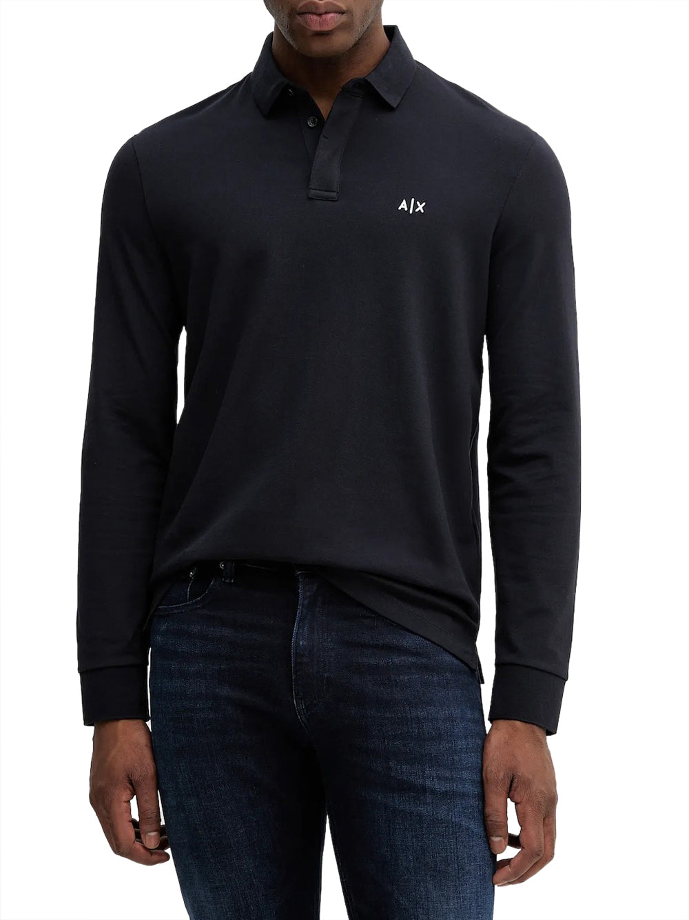 Polo Armani Exchange da Uomo - Blu