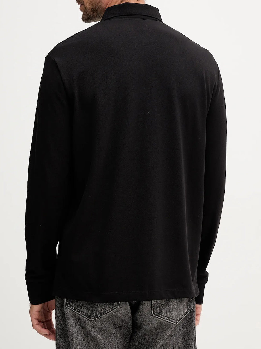 Polo Armani Exchange da Uomo - Nero