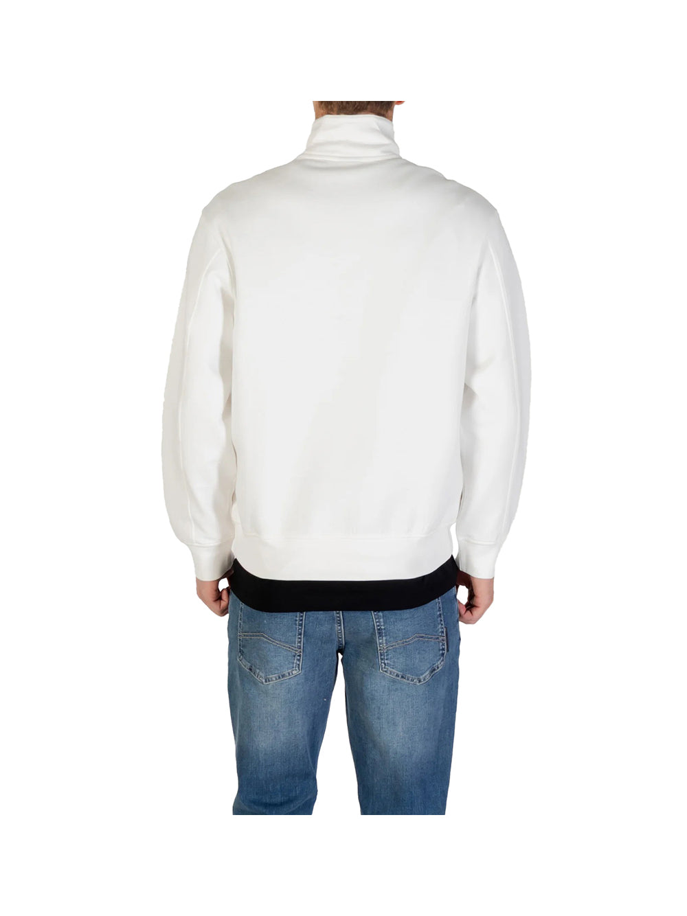A|X Armani Exchange Felpa Zip Uomo Mod. XM001295 U0009 Bianco