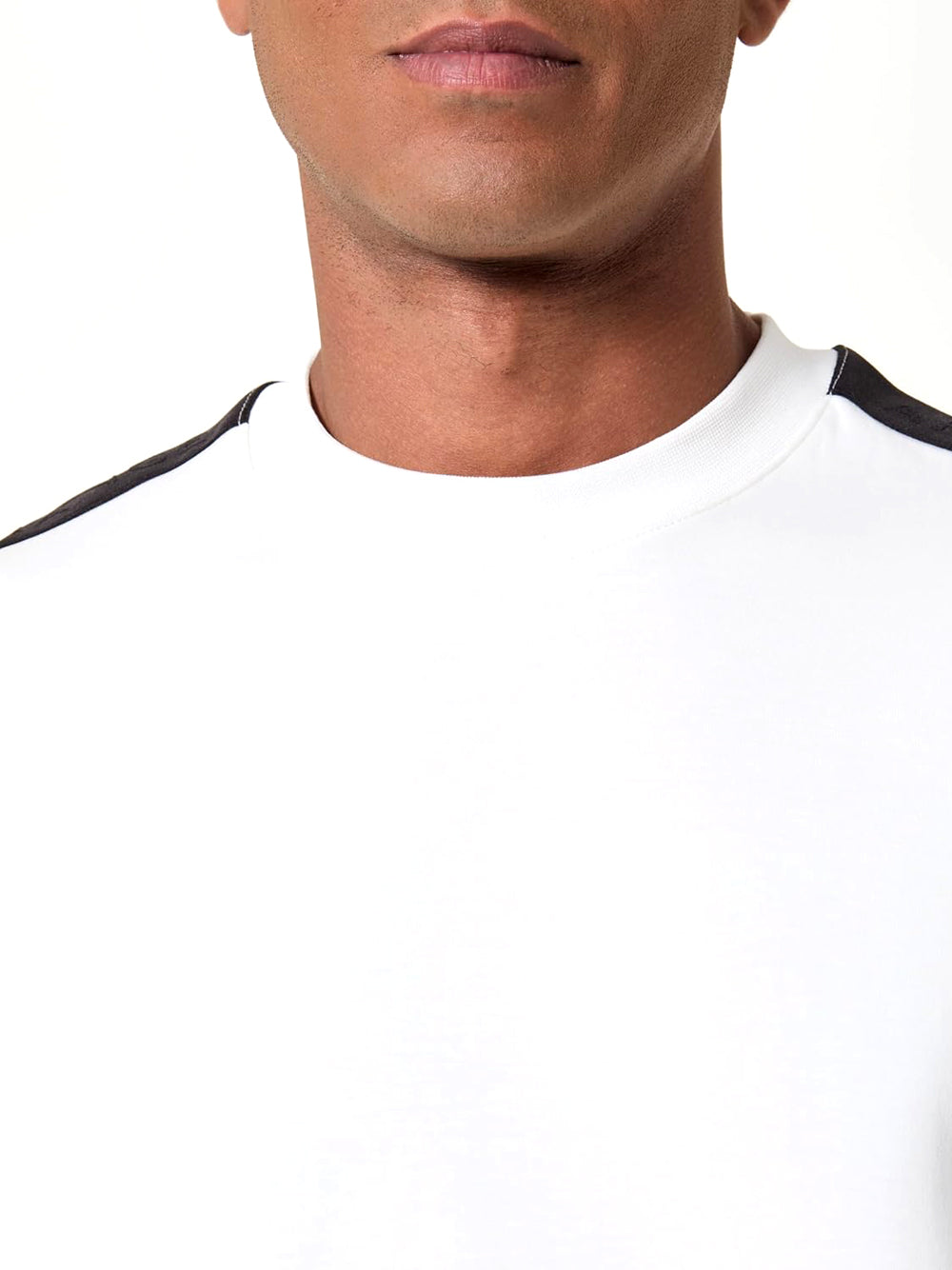 A|X Armani Exchange Felpa Girocollo Uomo Mod. XM001296 U0009 Bianco