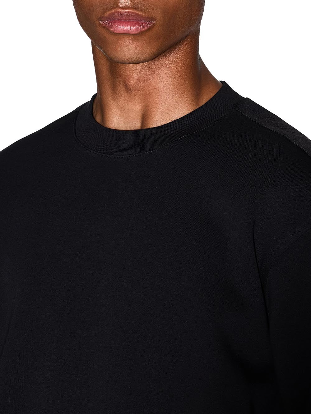 A|X Armani Exchange Felpa Girocollo Uomo Mod. XM001296 UC001 Nero