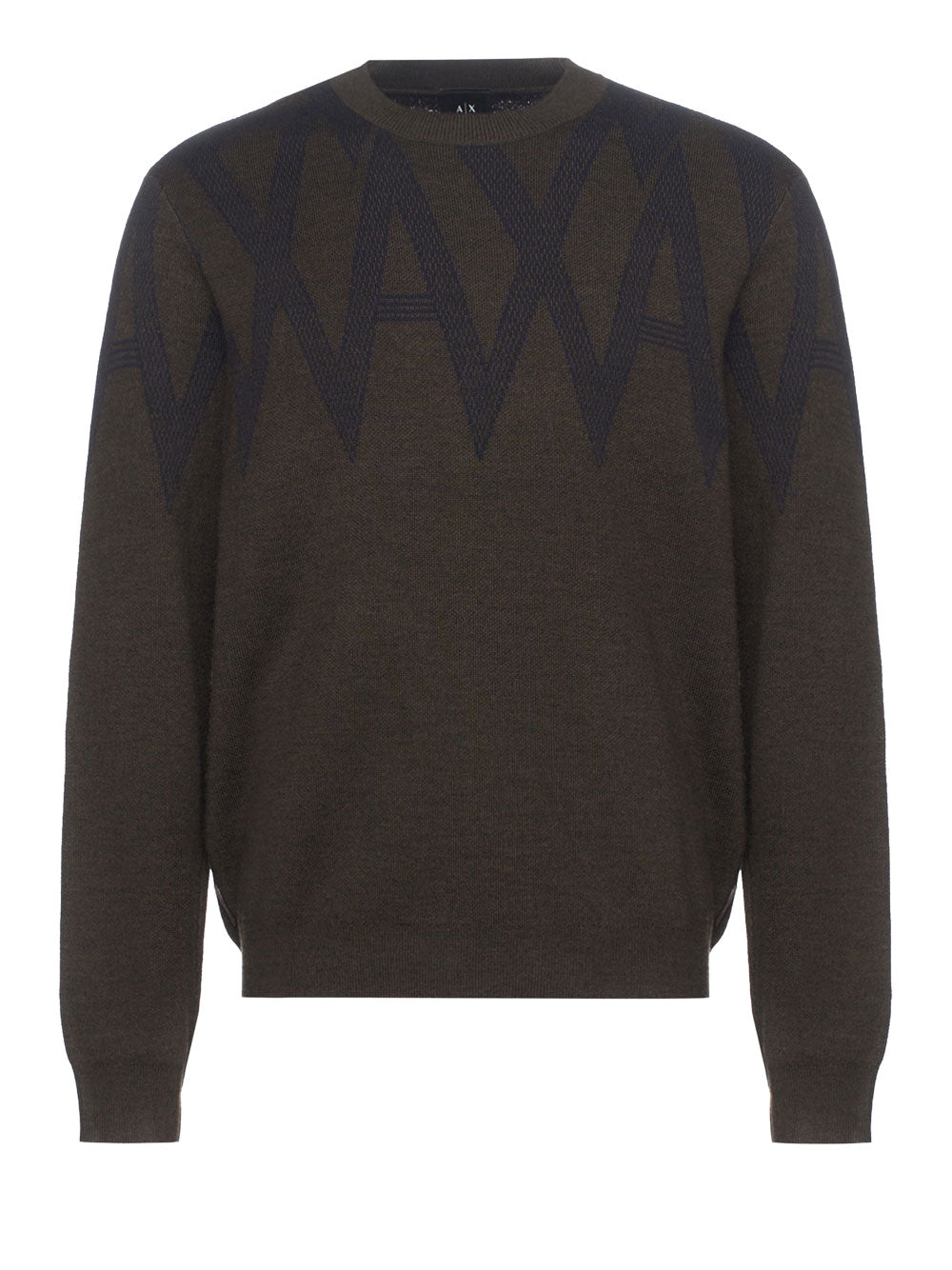 Pullover Armani Exchange da Uomo - Marrone