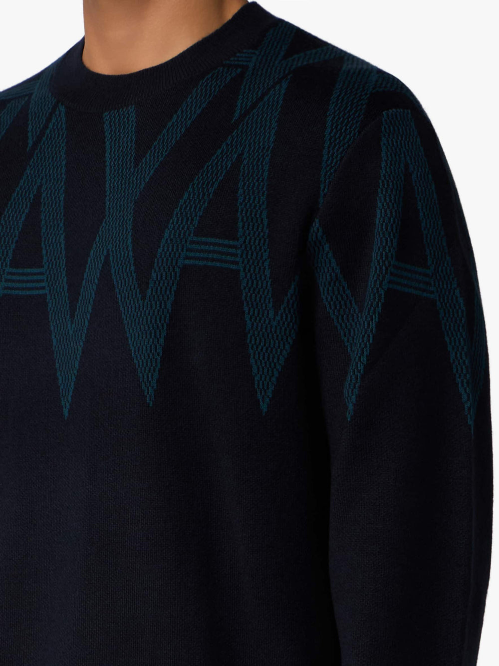 Pullover Armani Exchange da Uomo - Blu