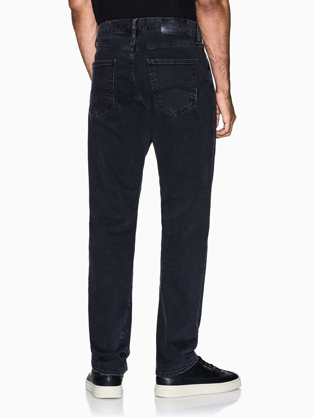 Jeans Skinny Armani Exchange da Uomo - Nero