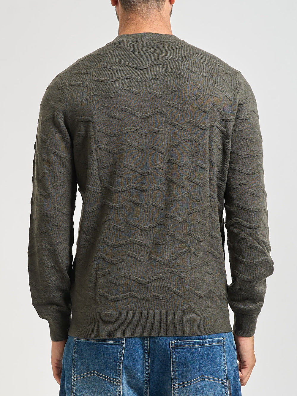 Pullover Armani Exchange da Uomo - Verde