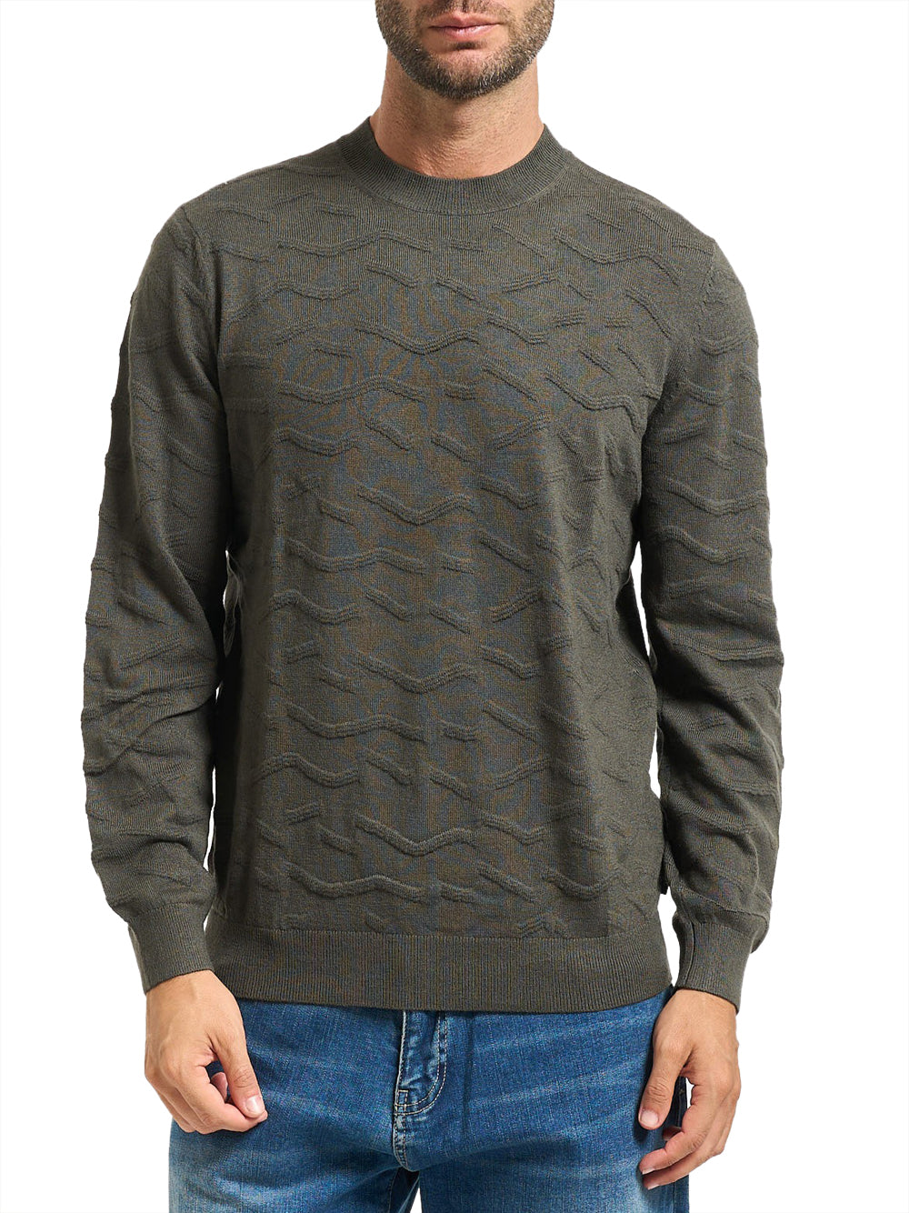 Pullover Armani Exchange da Uomo - Verde