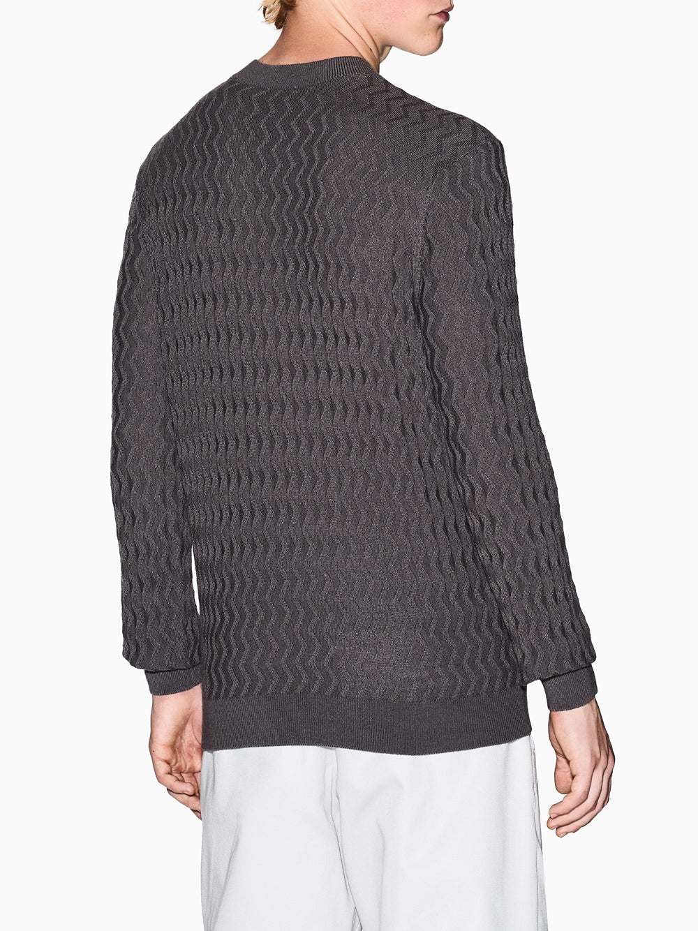 Pullover Armani Exchange da Uomo - Grigio