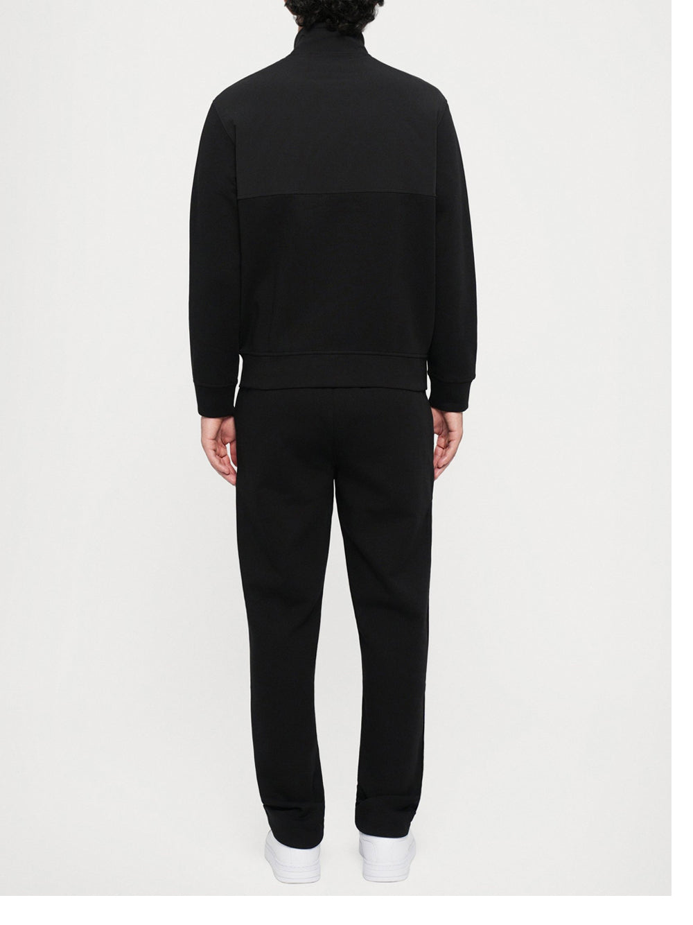 Felpa Zip Armani Exchange da Uomo - Nero