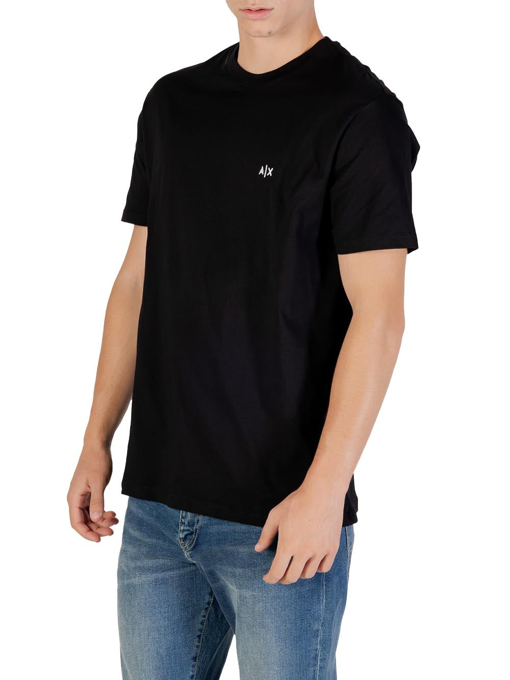 A|X Armani Exchange T-shirt Uomo Mod. XM001568 UC001 Nero