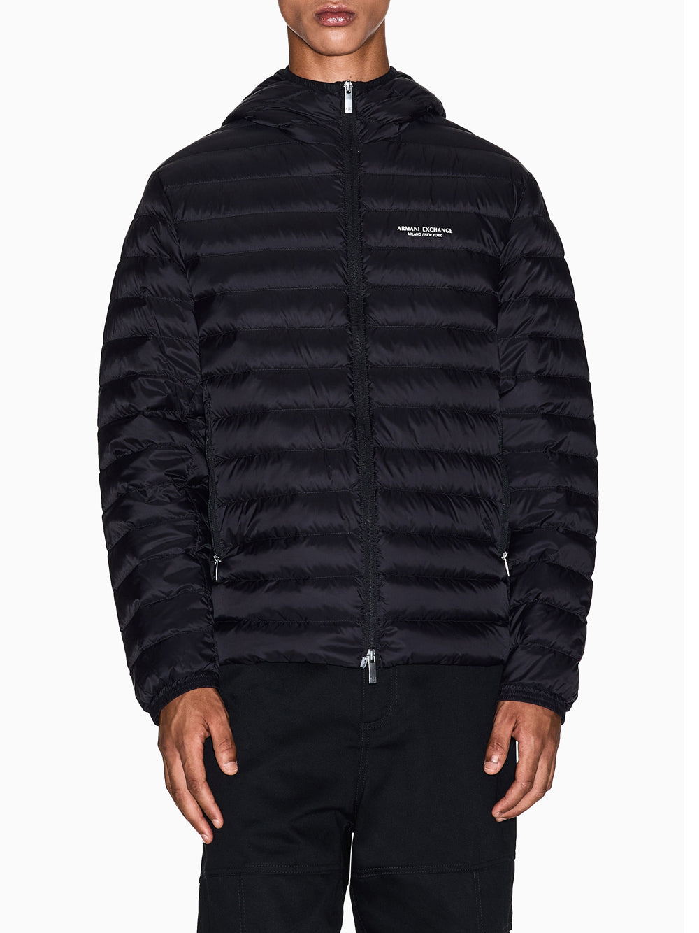 Piumino Armani Exchange da Uomo - Nero