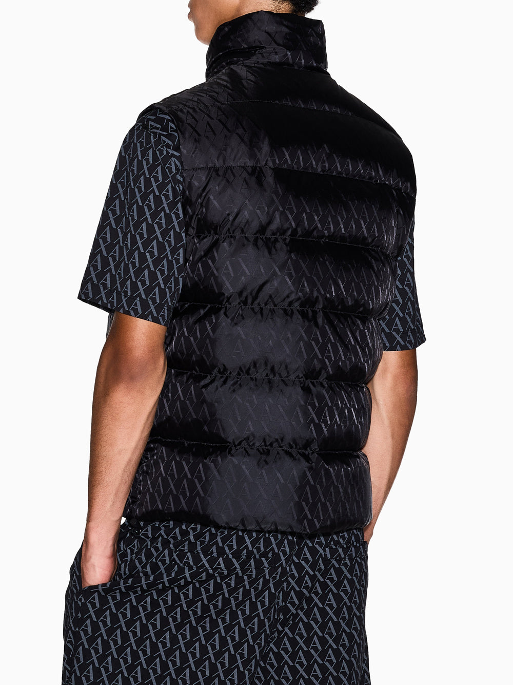 Smanicato Armani Exchange da Uomo - Nero