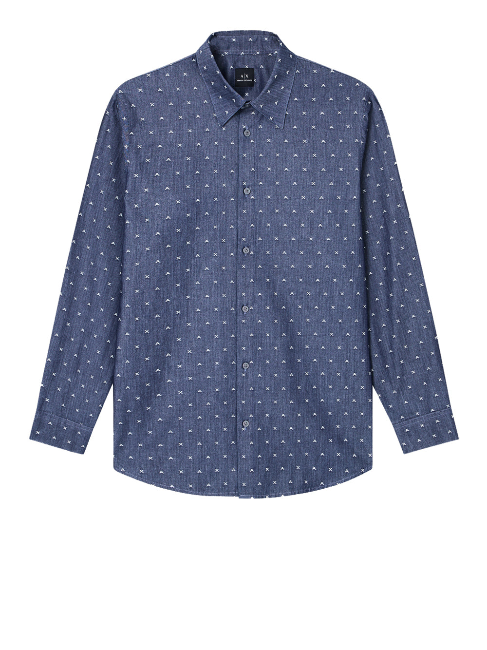 Camicia Casual Armani Exchange da Uomo - Blu