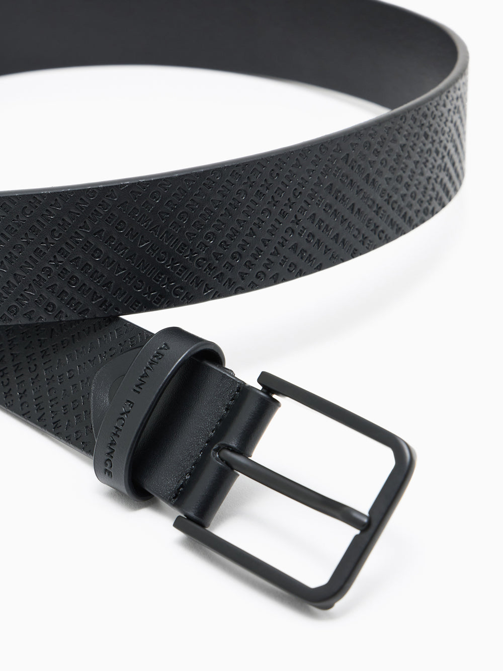 Cintura Armani Exchange da Uomo - Nero