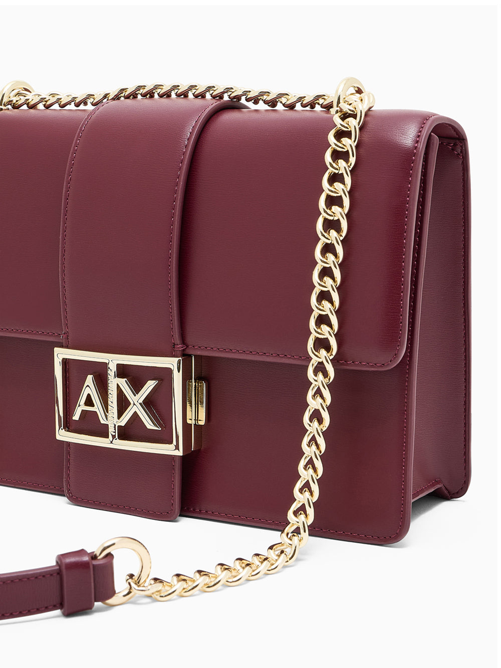 Borsa a Tracolla Armani Exchange da Donna - Bordeaux