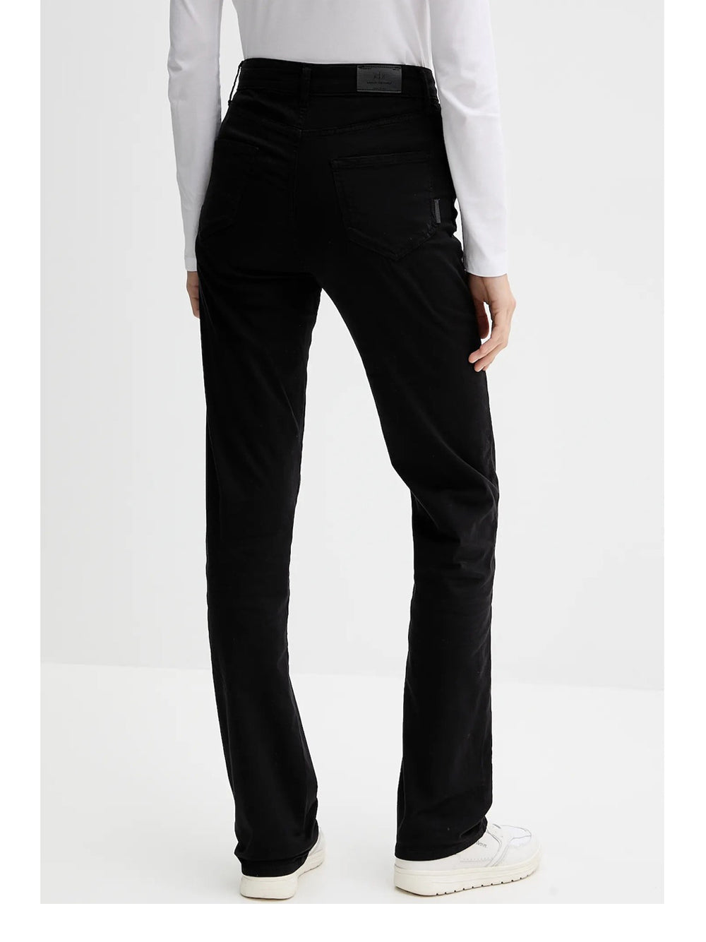 Jeans a Zampa Armani Exchange da Donna - Nero