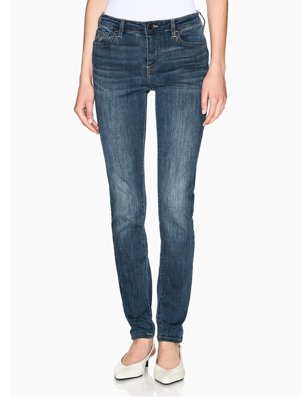 Jeans Skinny Armani Exchange da Donna - Denim