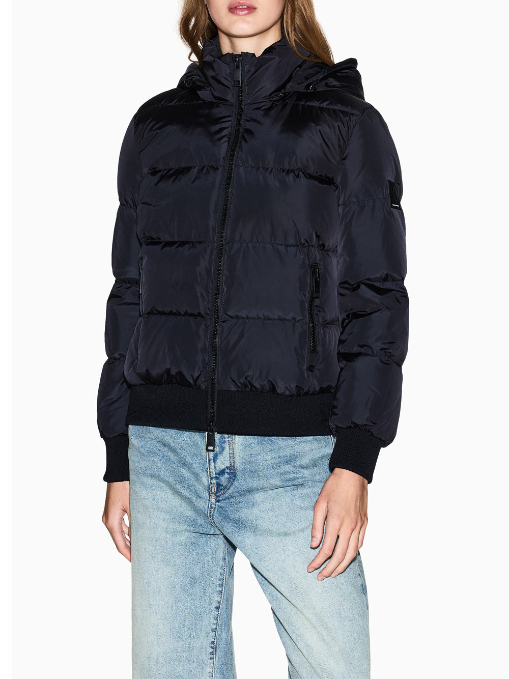 Piumino Armani Exchange da Donna - Nero