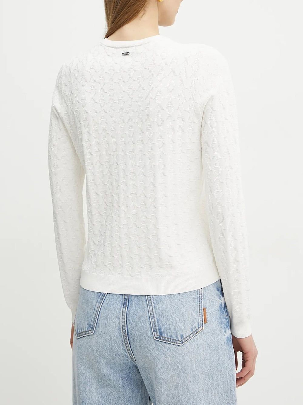 Pullover Armani Exchange da Donna - Bianco