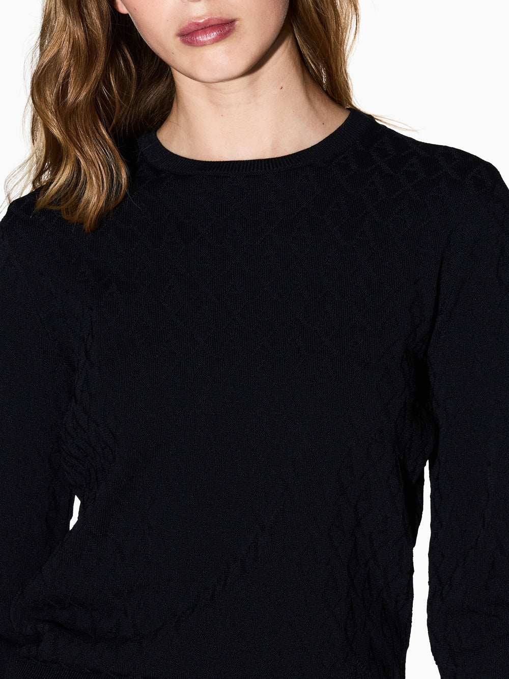 Pullover Armani Exchange da Donna - Nero