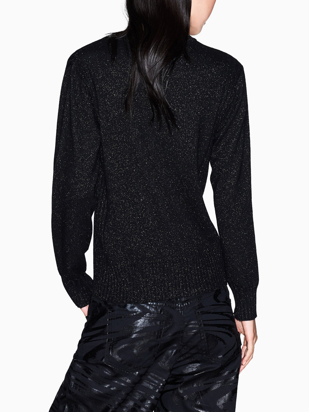 Pullover Armani Exchange da Donna - Nero