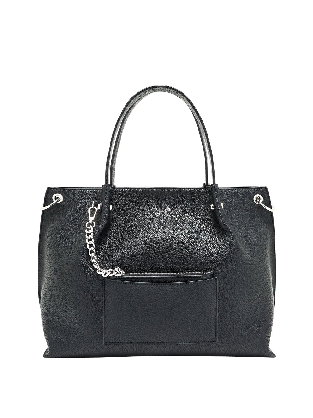 Borsa Shopper Armani Exchange da Donna - Nero