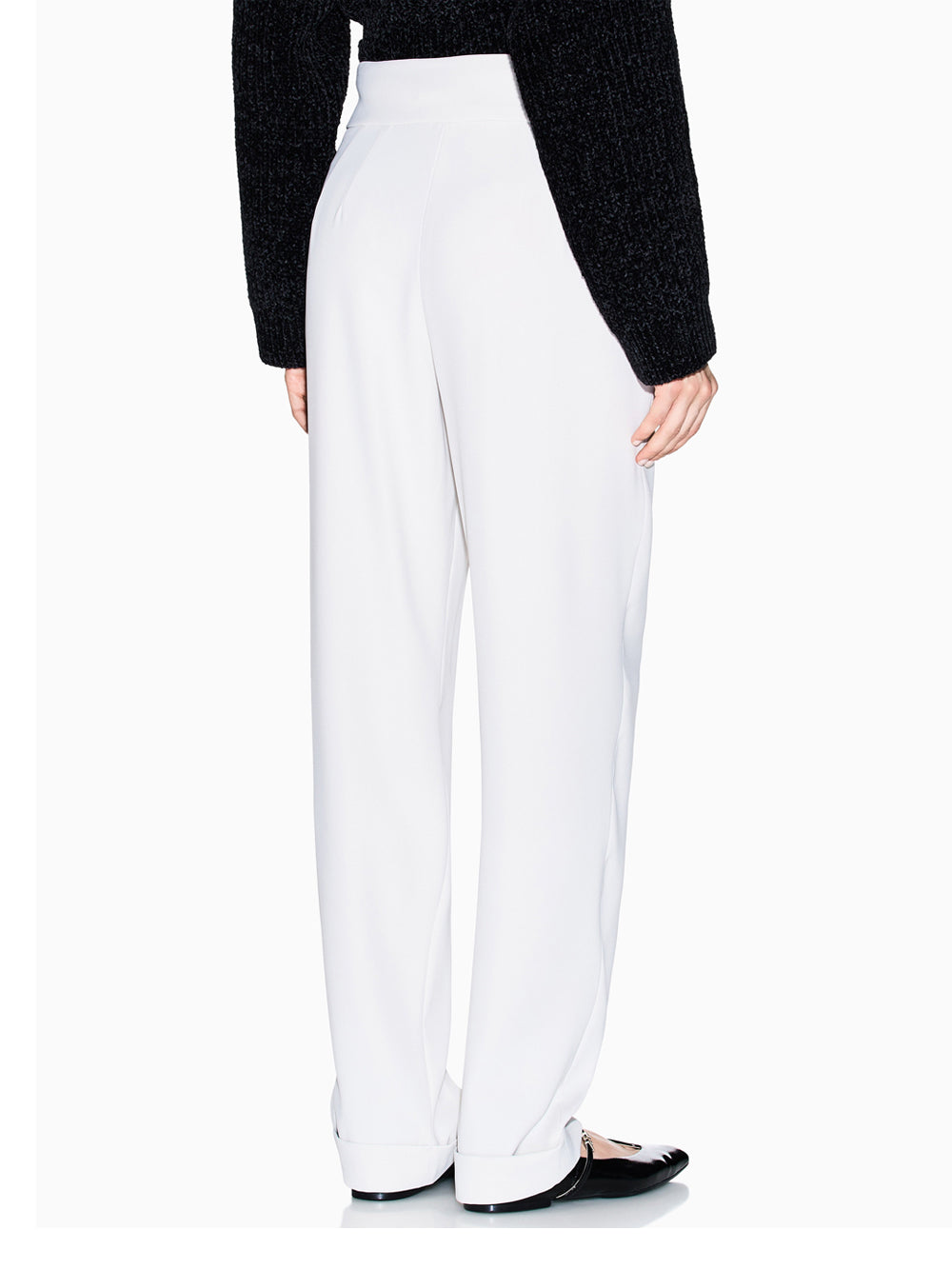 Pantalone Chino Armani Exchange da Donna - Avorio