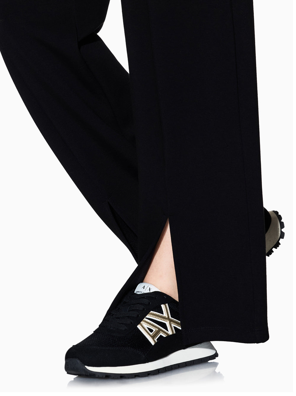 Pantalone Tuta Armani Exchange da Donna - Nero