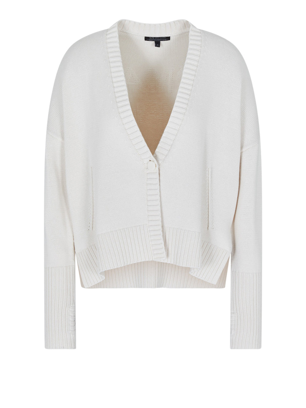 Cardigan Armani Exchange da Donna - Avorio