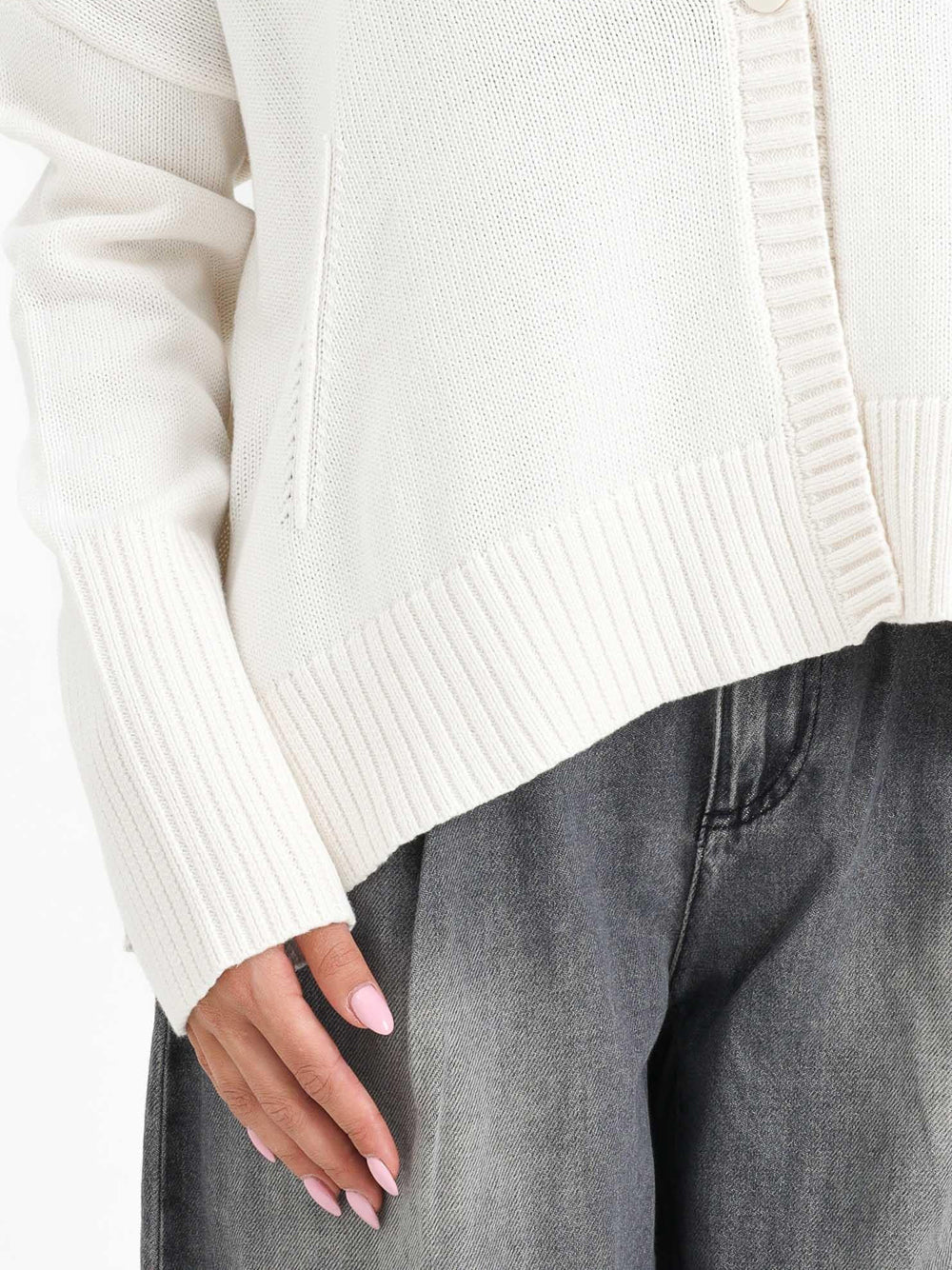 Cardigan Armani Exchange da Donna - Avorio