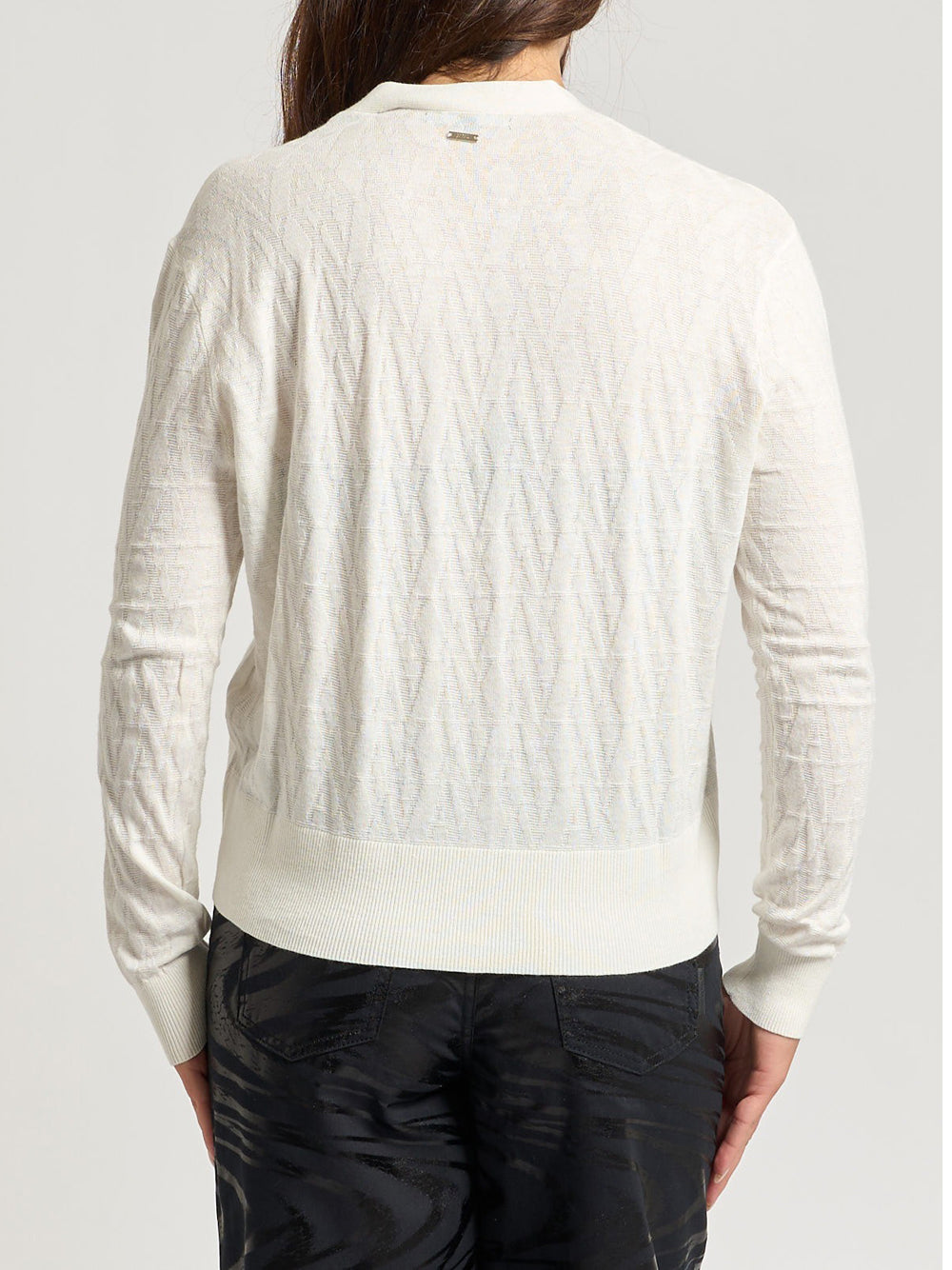 Cardigan Armani Exchange da Donna - Bianco