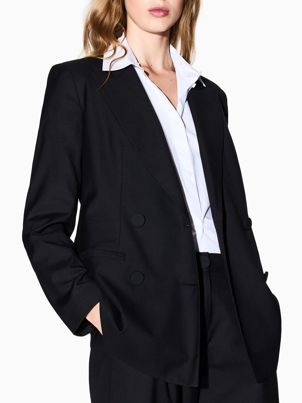 Blazer Armani Exchange da Donna - Nero