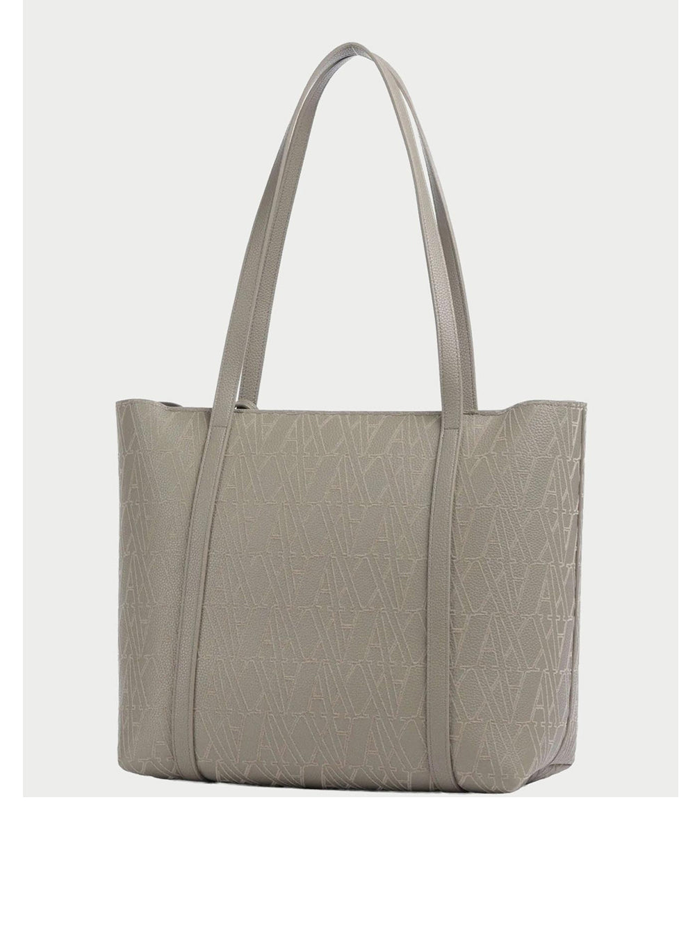 Borsa Shopper Armani Exchange da Donna - Beige
