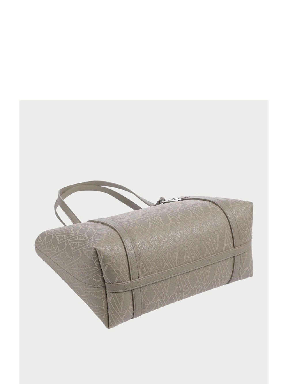 Borsa Shopper Armani Exchange da Donna - Beige