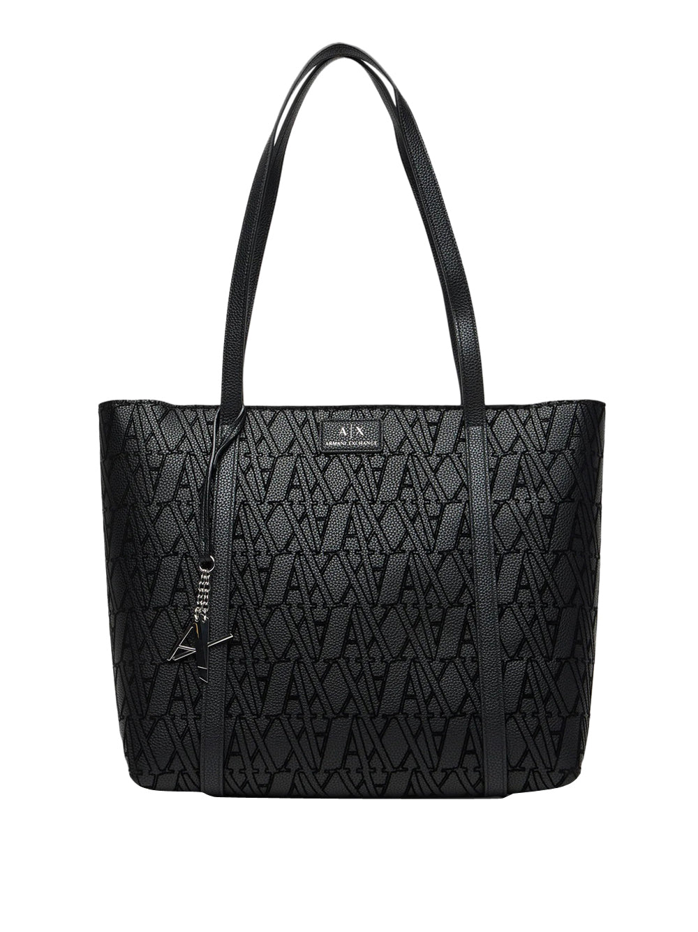 Borsa Shopper Armani Exchange da Donna - Nero