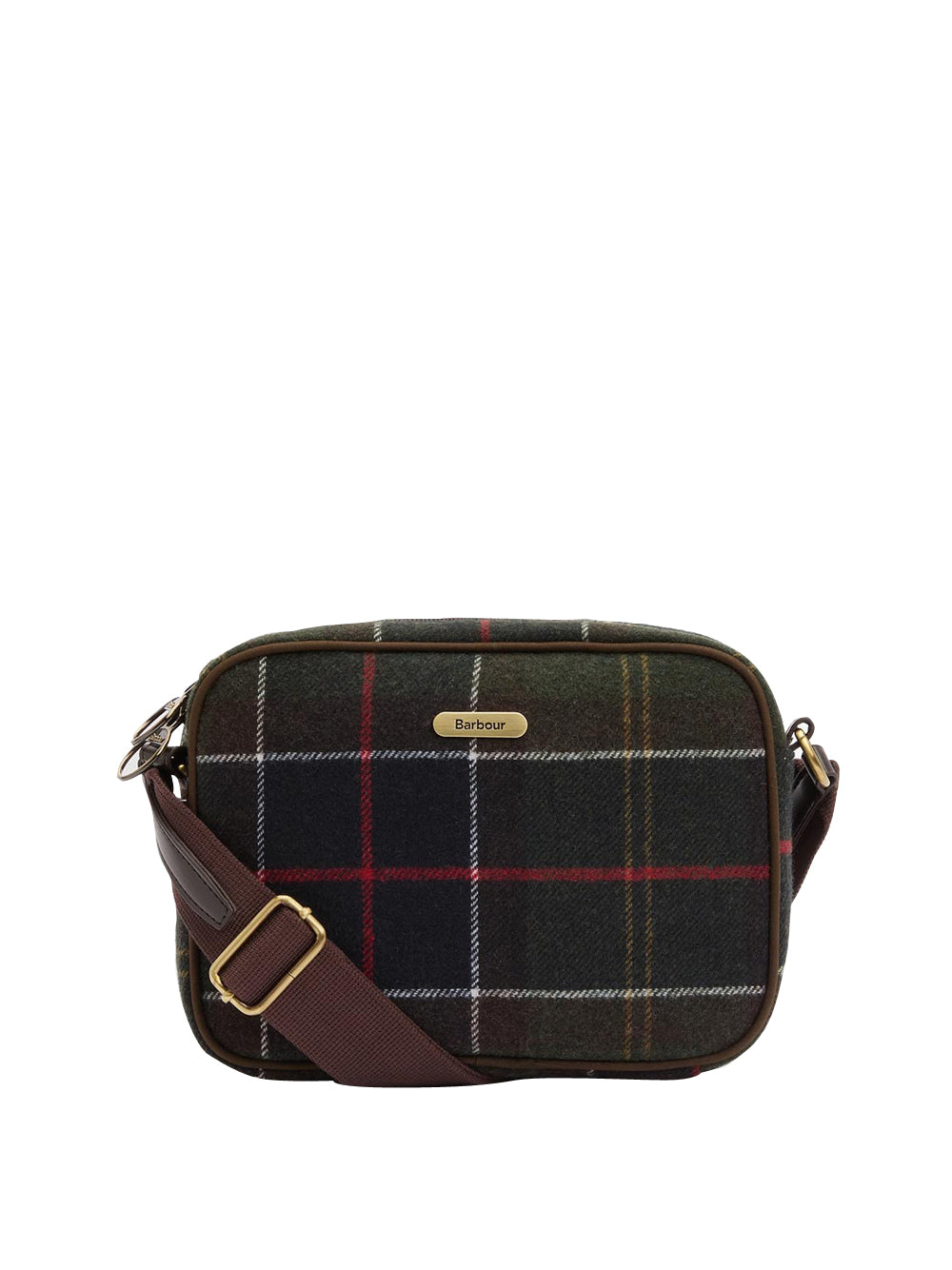 Borsa a Tracolla Barbour Culross da Donna - Verde