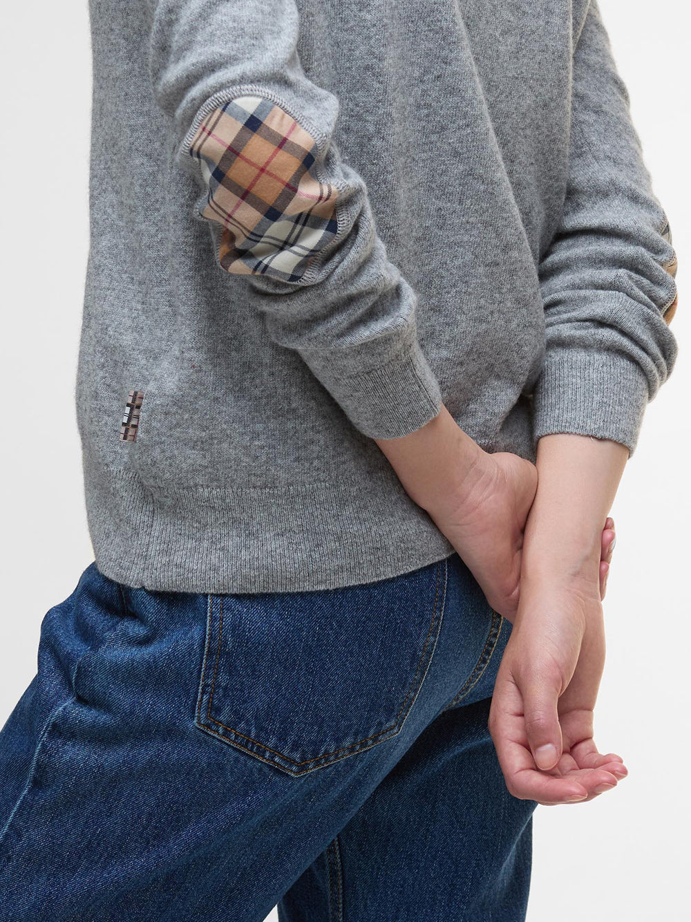 Cardigan Barbour Pendle da Donna - Grigio