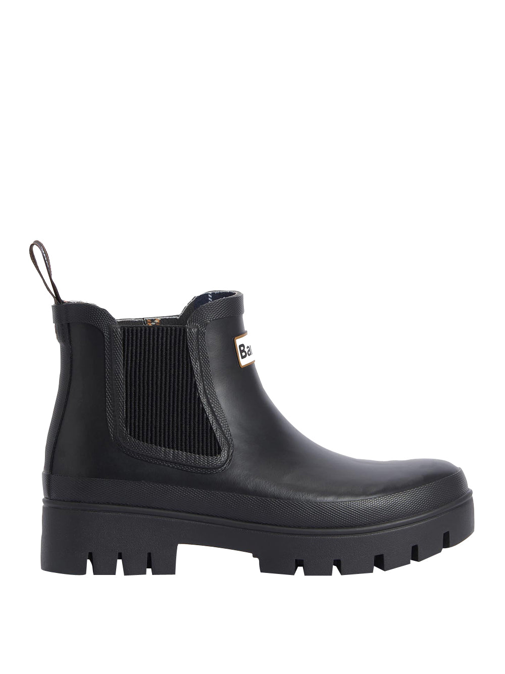 Tronchetto Barbour Halton Chelsea Welly da Donna - Nero