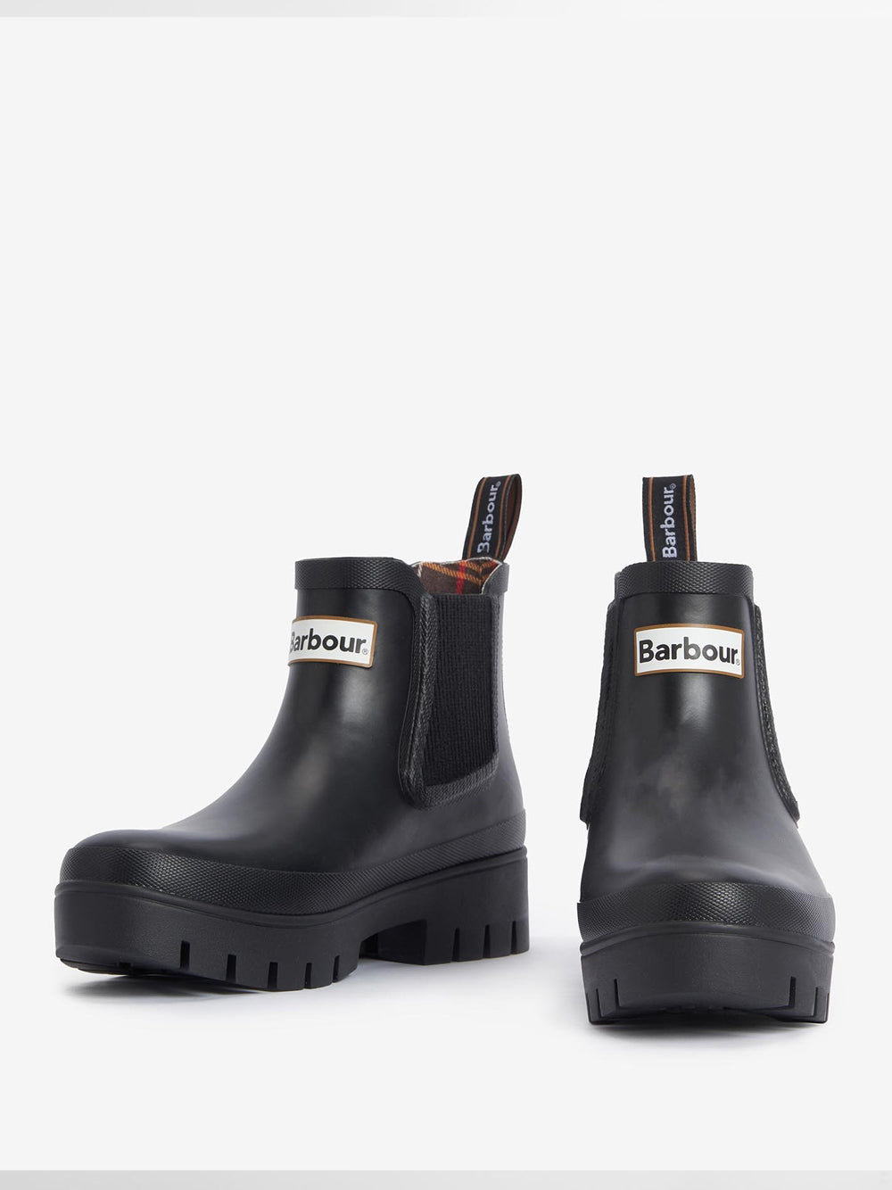 Tronchetto Barbour Halton Chelsea Welly da Donna - Nero