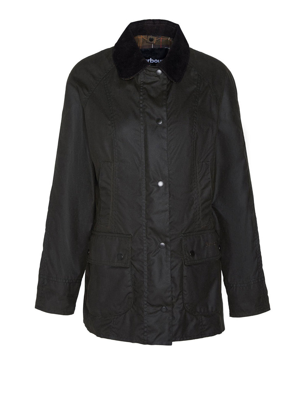 Giubbotto Barbour Classic Beadnell Wax da Donna - Marrone