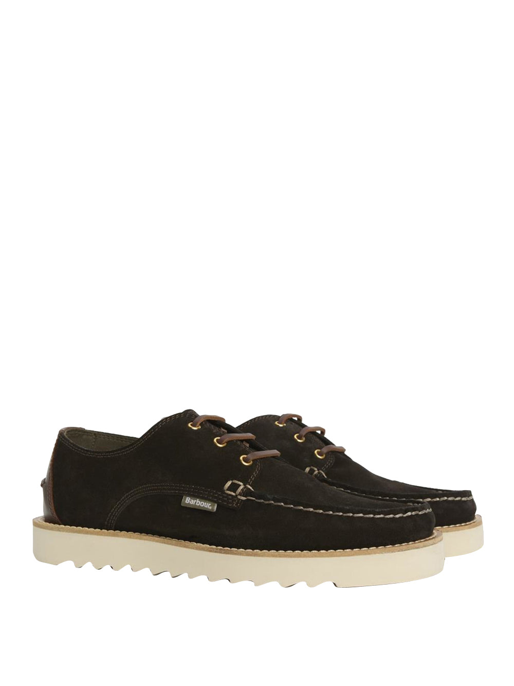 Scarpa Derby Barbour Aydon da Uomo - Marrone