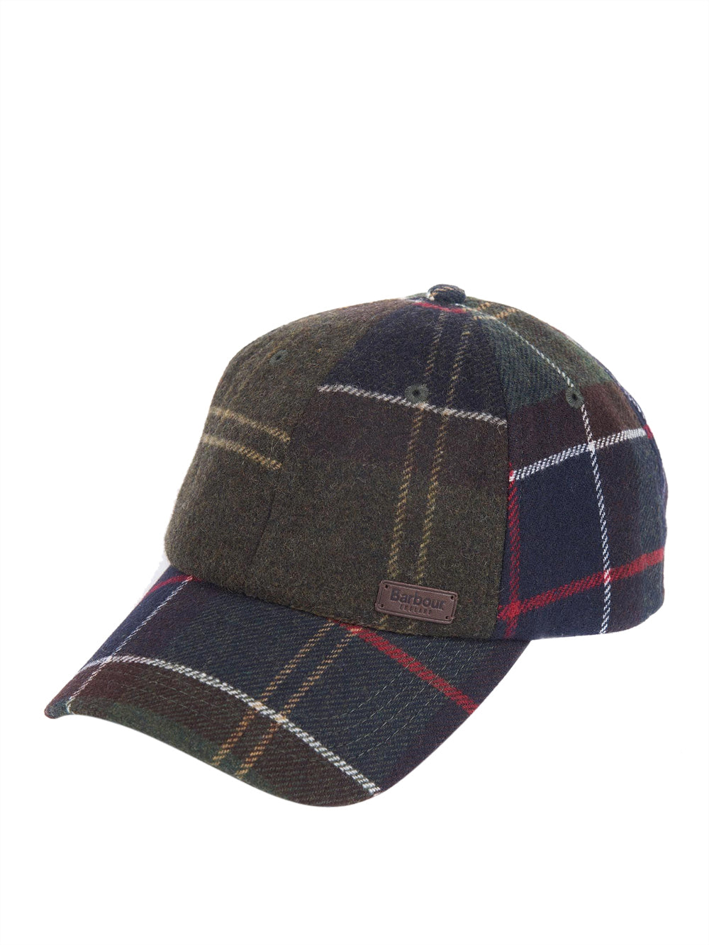 Berretto con Visiera Barbour Gallingale Tartan da Uomo - Verde