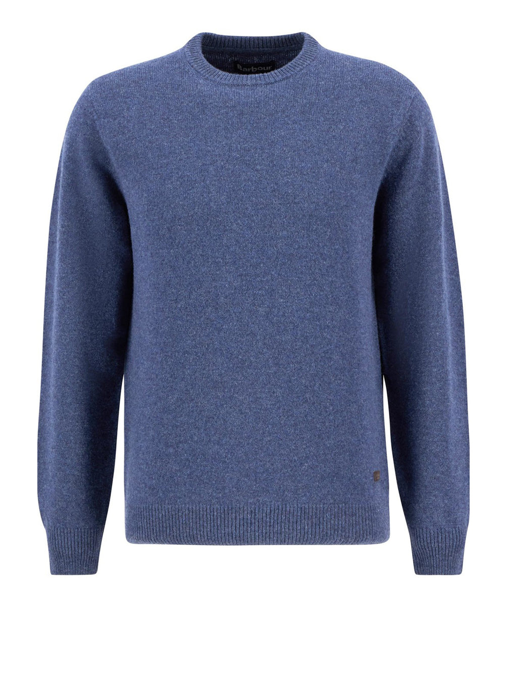 Pullover Barbour Essential Crew da Uomo - Blu