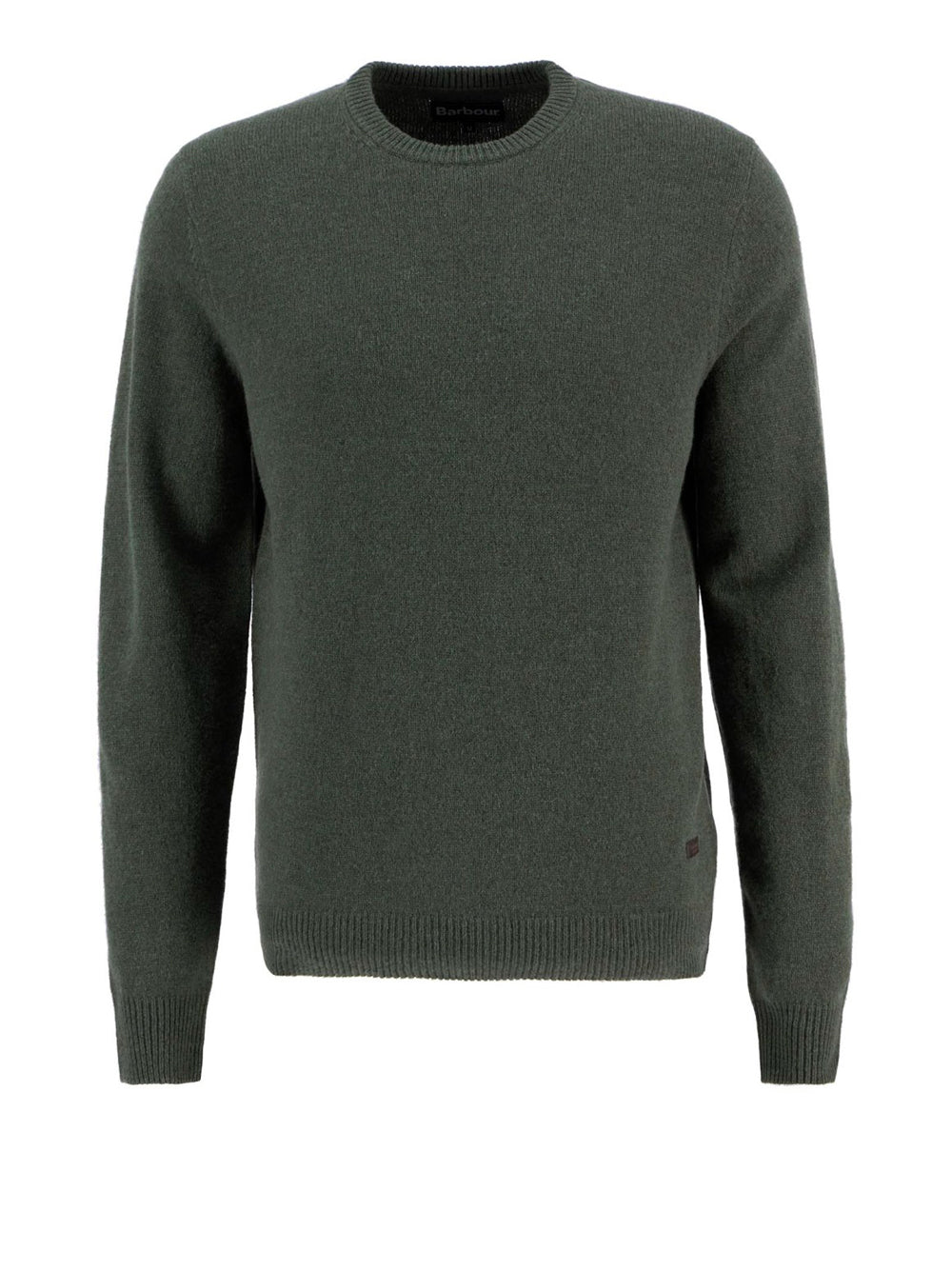 Pullover Barbour Essential Crew da Uomo - Verde