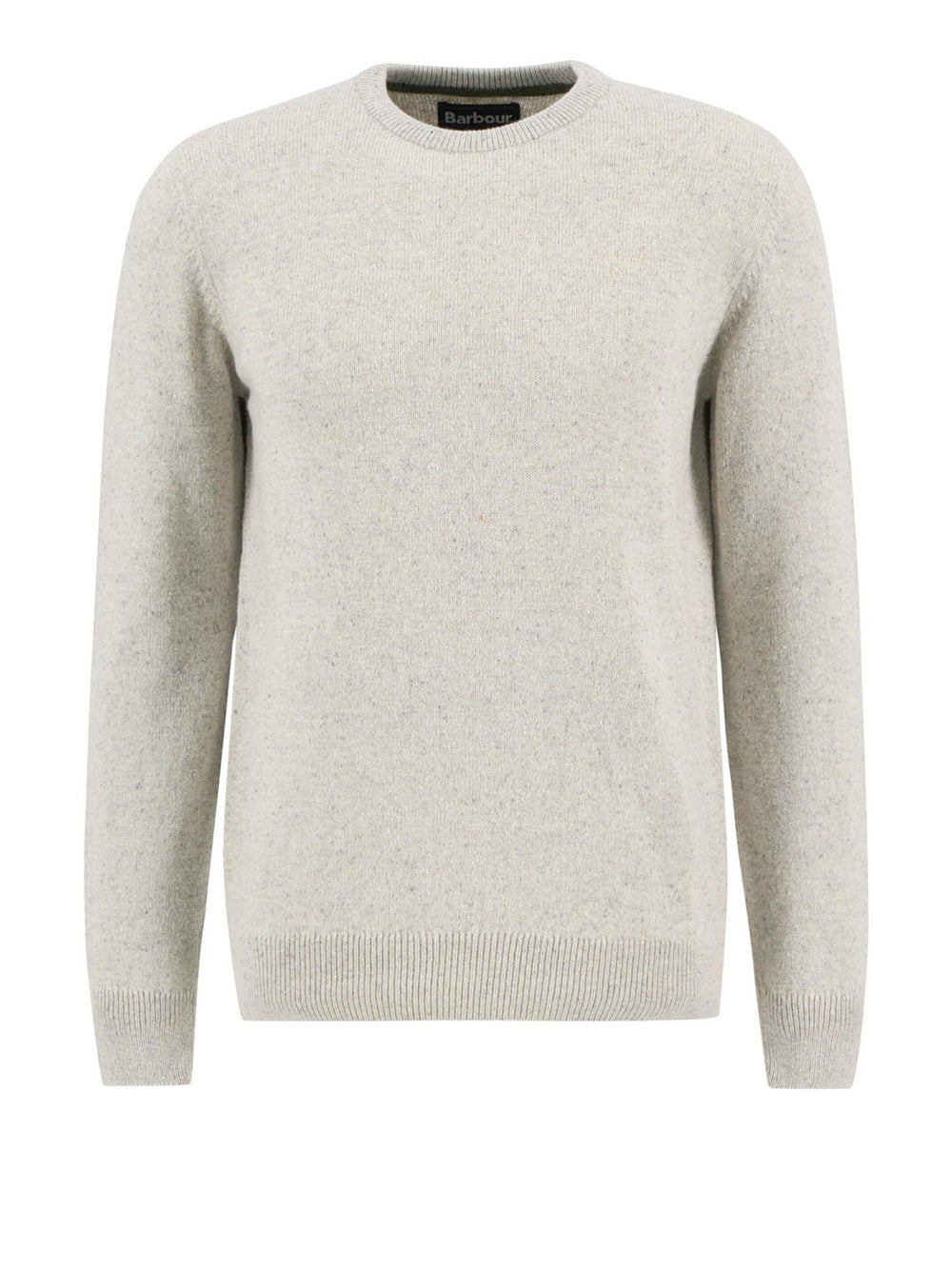 Pullover Barbour Essential Tisbury Crew da Uomo - Bianco