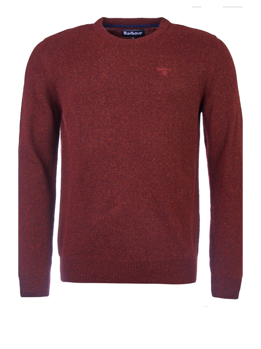 Pullover Barbour Essential Tisbury Crew da Uomo - Bordeaux