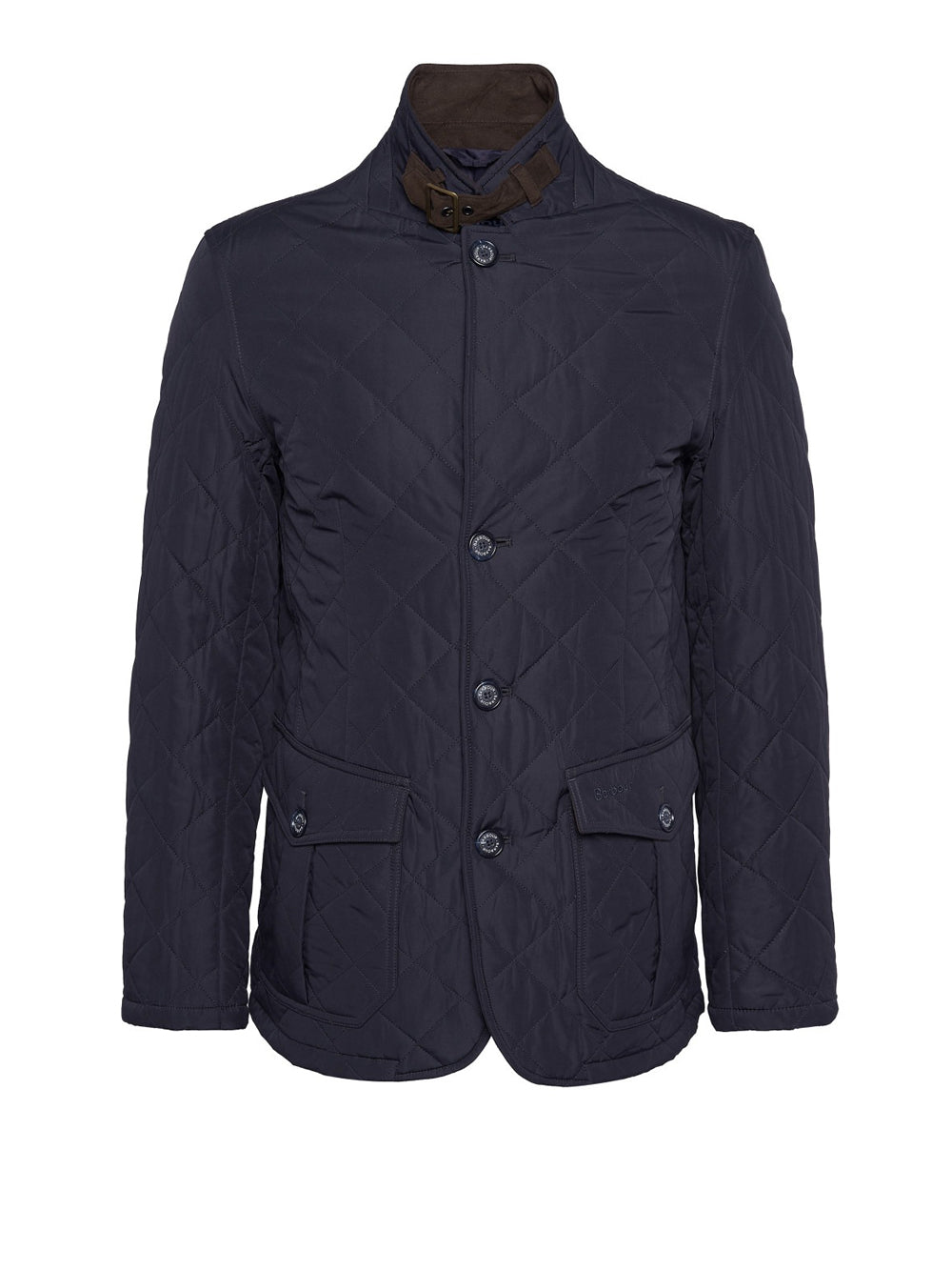Giubbino Barbour Quilted Lutz da Uomo - Blu