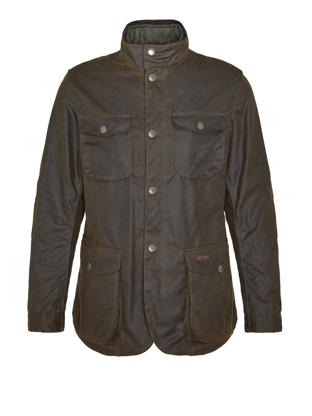 Giubbotto Barbour Ogston Wax da Uomo - Verde
