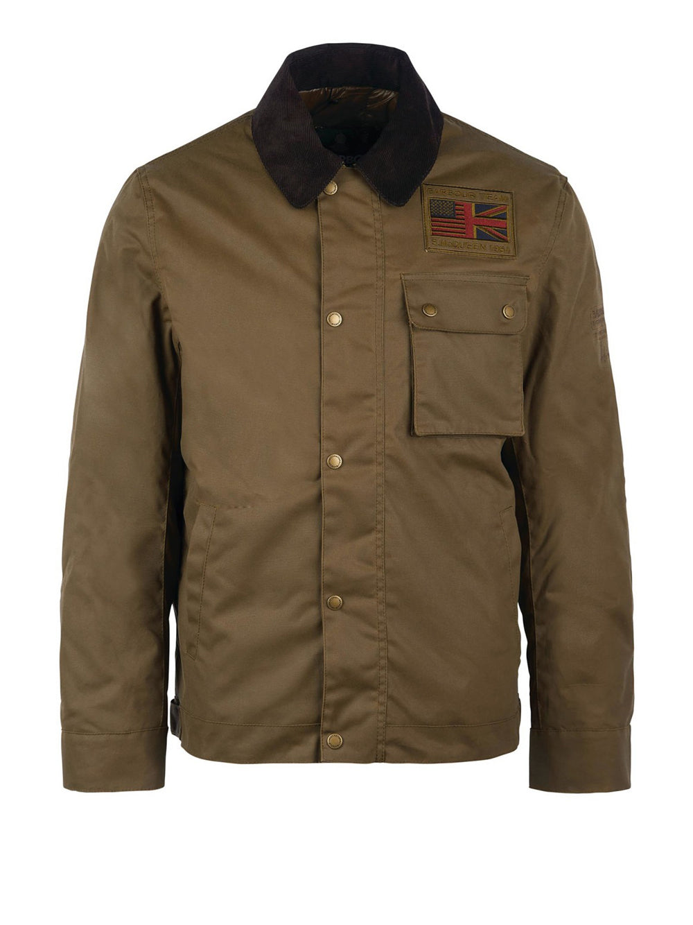 Giubbotto Barbour Workers Wax da Uomo - Beige