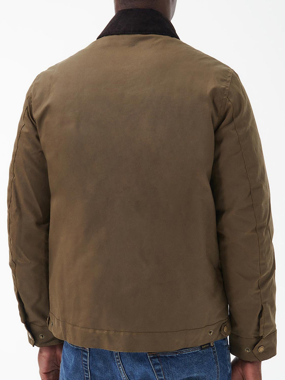 Giubbotto Barbour Workers Wax da Uomo - Beige
